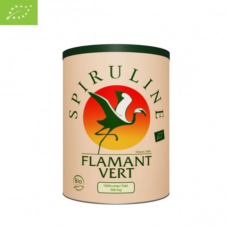 Spiruline Flamant Vert 1000 comprimés