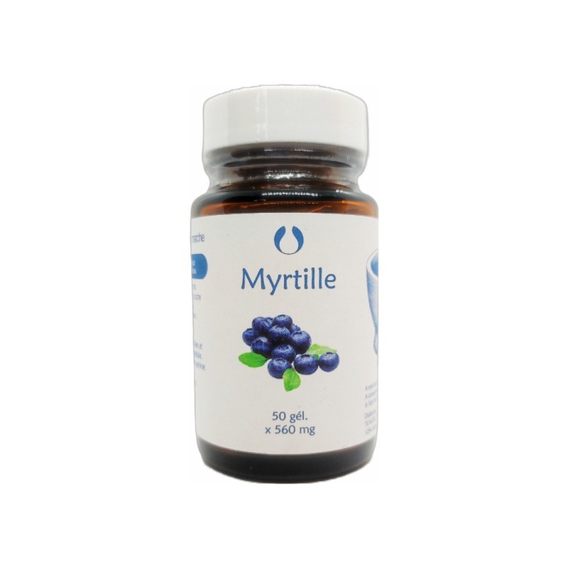 Myrtille extrait 50 gél. x 560 mg